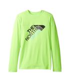 The North Face Kids Long Sleeve Hike/water Tee (little Kids/big Kids) (power Green (prior Season)) Boy's T Shirt