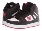 Dc Kids Pure High-top (little Kid/big Kid) (black/red/white) Boys Shoes