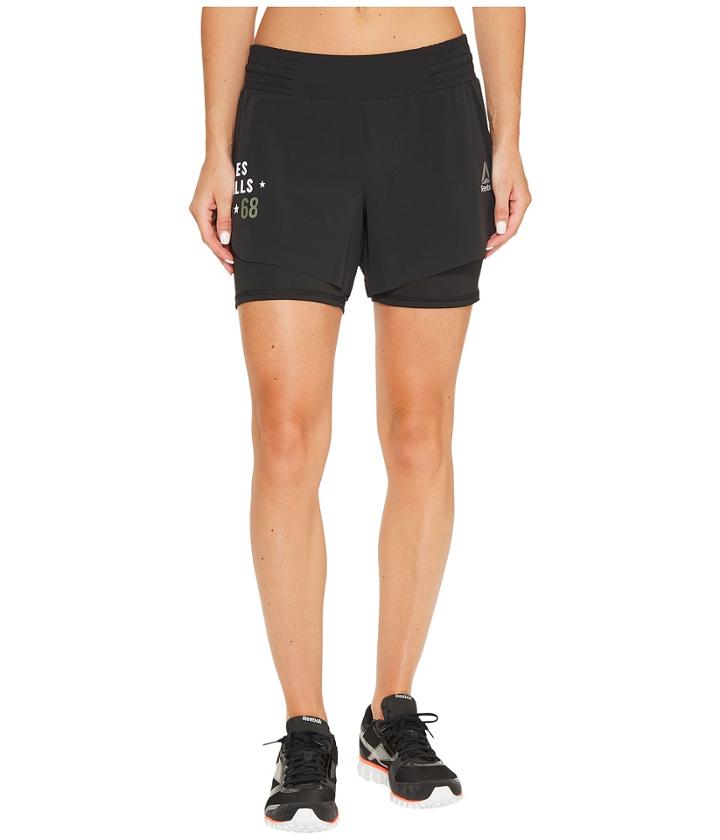 Reebok Lm Shorts (black) Women's Shorts
