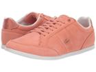 Lacoste Seforra 118 1 U (pink/off-white) Women's Lace Up Casual Shoes