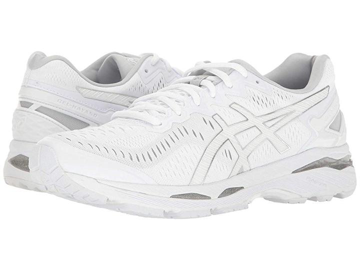 Asics Gel-kayano(r) 23 (white/snow/silver) Men's Shoes