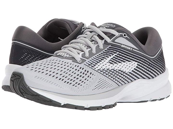 Brooks Launch 5 (grey/ebony/white) Women's Running Shoes