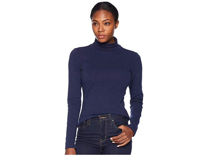 Hatley Turtleneck (blue) Women's Clothing