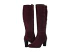 Blondo Edith Waterproof (burgundy Suede) Women's Shoes