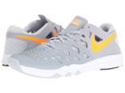 Nike Train Speed 4 (wolf Grey/bright Citrus/pure Platinum/white) Men's Shoes