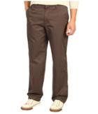 Dockers Saturday Khaki D3 Classic Fit Flat Front (coffee) Men's Casual Pants