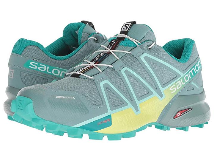 Salomon Speedcross 4 Cs (trellis/sunny Lime/atlantis) Women's Shoes