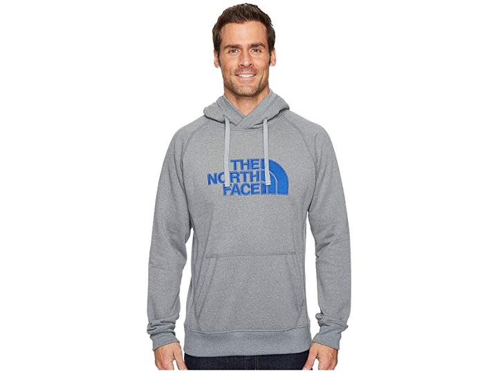 The North Face Avalon Pullover Hoodie (tnf Medium Grey Heather/brit Blue) Men's Sweatshirt