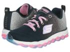 Skechers Kids Skech Air Ultra 80035l (little Kid/big Kid) (navy/pink) Girl's Shoes