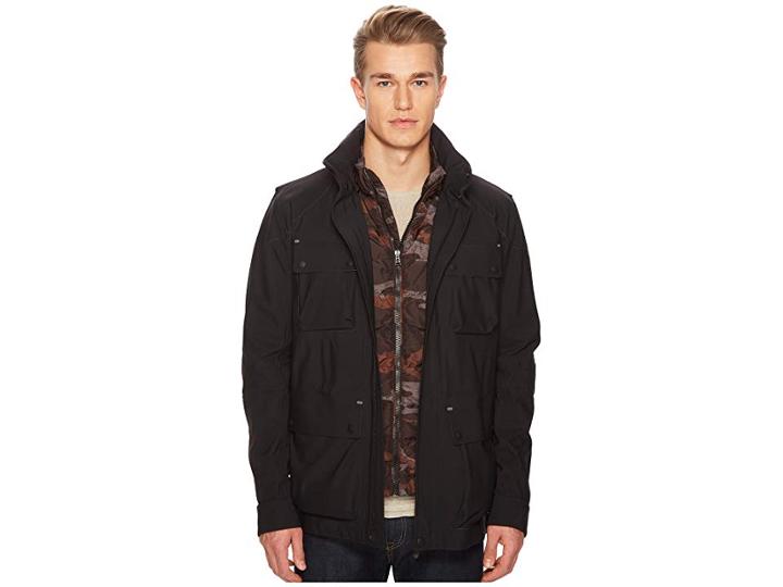 Belstaff Origins All Season Tri Layer (black) Men's Coat
