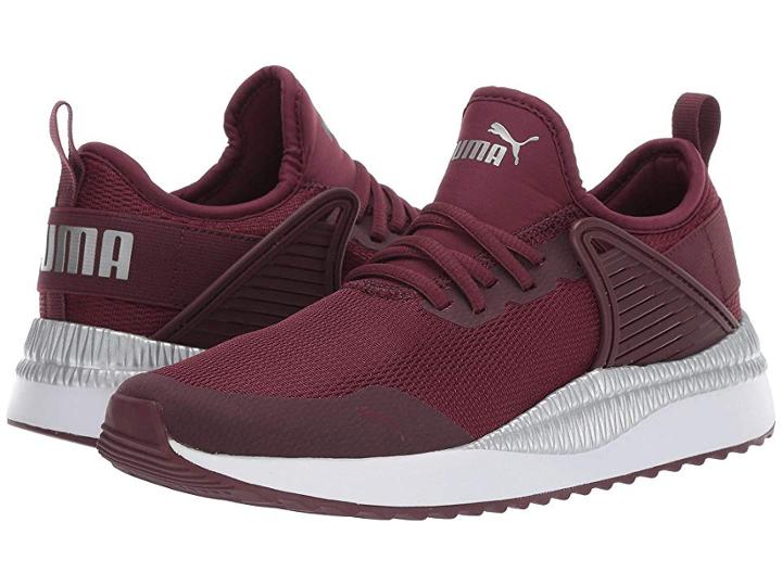 Puma Pacer Next Cage Metallic (fig/puma Aged Silver) Women's Shoes