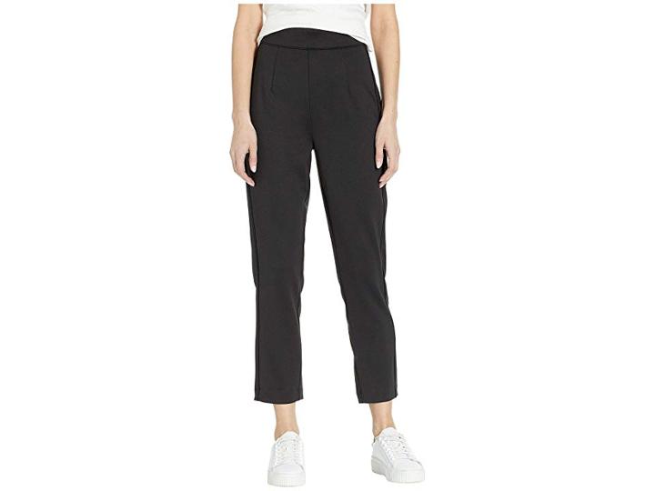 Juicy Couture Ponte Slim Pants (pitch Black) Women's Casual Pants