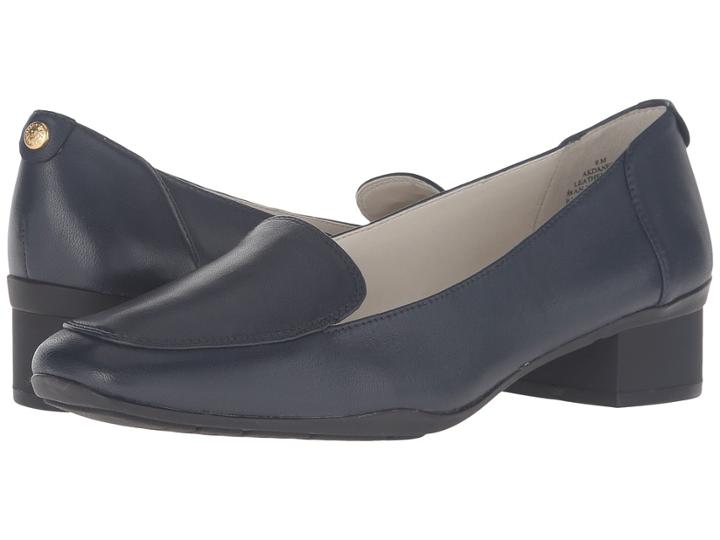 Anne Klein Daneen (navy Leather) Women's Shoes