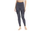 Reebok Lux Ribbed High-rise Tights-rib (black) Women's Casual Pants