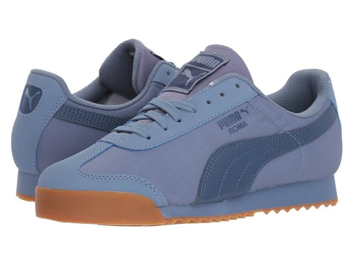Puma Kids Roma Basic Summer Jr (big Kid) (infinity/blue Indigo) Kids Shoes