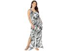 La Blanca Moment Of Zen Wrap Jumpsuit Cover-up (blue) Women's Swimsuits One Piece