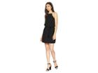 Jack By Bb Dakota Aurora Borealis Textured Woven Dress With Cord Belt (black) Women's Dress