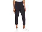 Eileen Fisher Tencel Organic Cotton Fleece Slouchy Pants (black) Women's Casual Pants