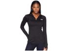 The North Face Purna Fd 1/4 Zip Top (tnf Black/tnf Black) Women's Fleece
