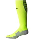Nike Matchfit Over-the-calf Team Socks (volt/black/black) Knee High Socks Shoes