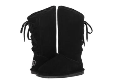 Bearpaw Kids Phylly (little Kid/big Kid) (black) Girls Shoes