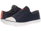 Polo Ralph Lauren Kids Rowenn (big Kid) (navy Nylon/orange Pony) Boy's Shoes