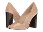 Nine West Denton (barely Nude Sleek Patent Pu) Women's Shoes