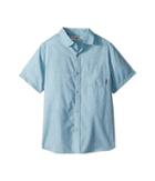 Billabong Kids All Day Helix Short Sleeve Woven Top (big Kids) (hydro) Boy's Clothing