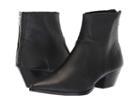 Steve Madden Cafe Bootie (black Leather) Women's Boots