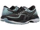 Asics Gel-cumulus(r) 19 (black/porcelain Blue/white) Women's Running Shoes