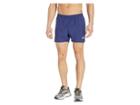 Asics Run Silver 5 Shorts (indigo Blue) Men's Shorts