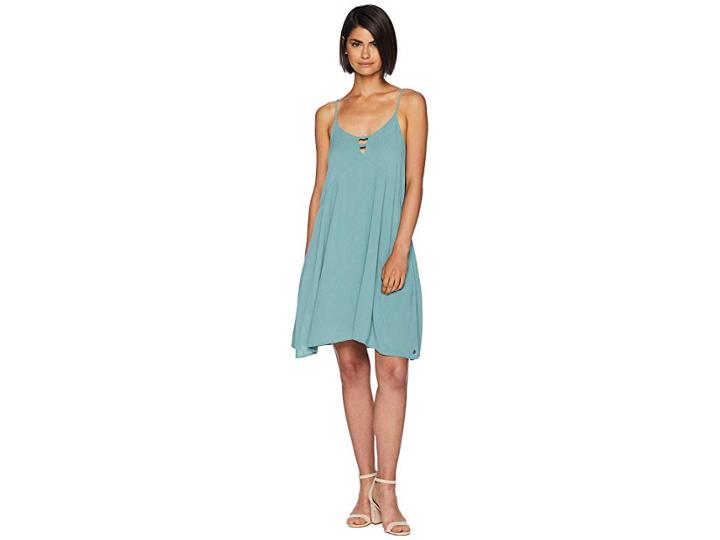 Roxy Full Bloom Woven Tank Dress (trellis) Women's Dress