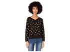 Kate Spade New York Heart It Heartbeat Sweater (black) Women's Sweater