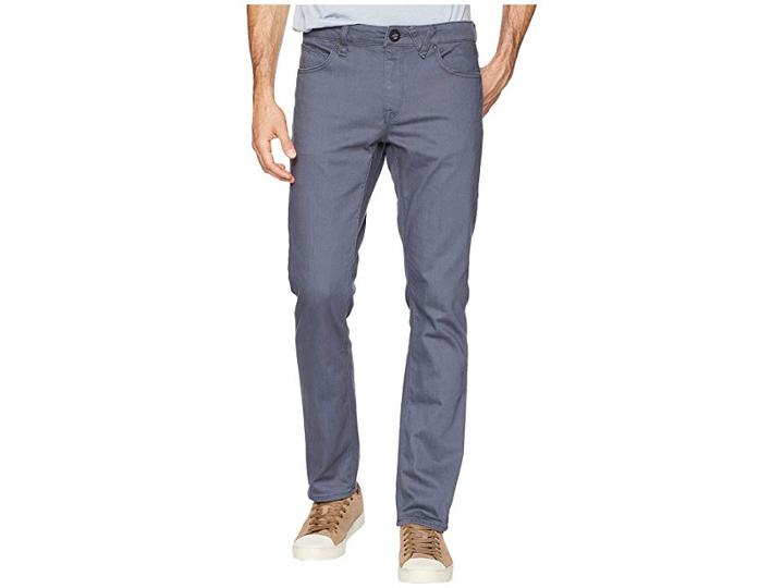 Volcom Vorta Five-pocket Slub (midnight Blue) Men's Casual Pants