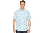 Quiksilver Waterman Wake Lures Technical Shirt (crystal Blue) Men's Clothing