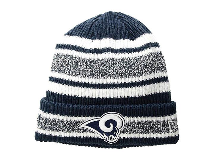 New Era Los Angeles Rams Vintage Stripe (dark Blue) Baseball Caps