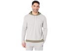Adidas Sport To Street Pullover (medium Grey Heather/raw Khaki) Men's Sweatshirt