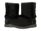 Ugg Kids Hadley Ii Waterproof (toddler/little Kid/big Kid) (black) Girls Shoes