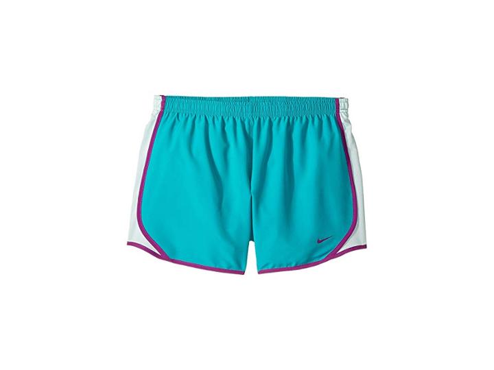 Nike Kids Dry Tempo Running Short (little Kids/big Kids) (turbo Green/igloo/bold Berry/bold Berry) Girl's Shorts