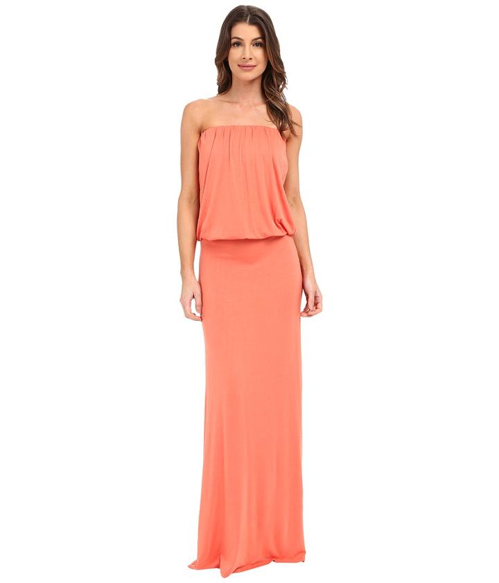 Culture Phit Riena Maxi Dress (papaya) Women's Dress