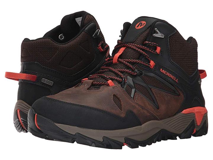 Merrell All Out Blaze 2 Mid Waterproof (clay) Men's Shoes