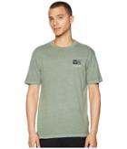Rvca Flip Box Tee (fatigue) Men's T Shirt