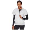 The North Face Train N Logo Short Sleeve Sweatshirt (tnf Light Grey Heather) Women's Sweatshirt