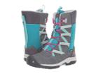 Keen Kids Hoodoo Wp (little Kid/big Kid) (steel Grey/cabaret) Girls Shoes