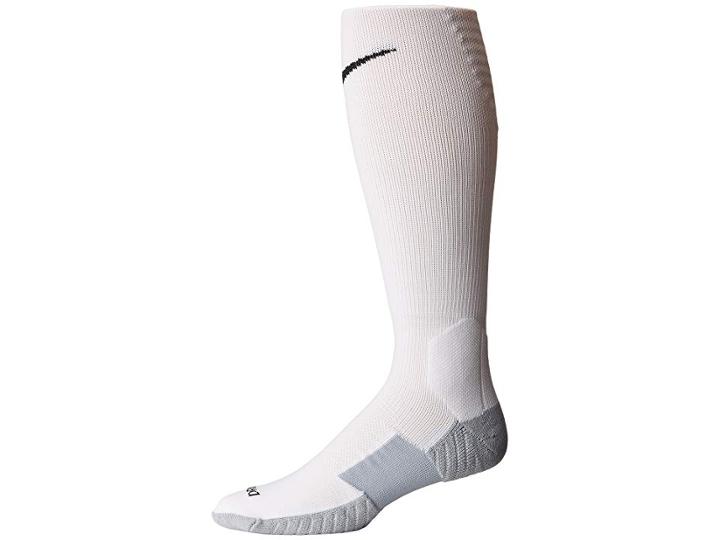 Nike Matchfit Over-the-calf Team Socks (white/jetstream/black) Knee High Socks Shoes