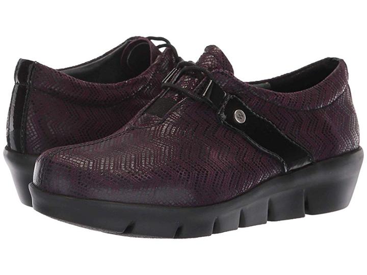 Wolky Muse (purple) Women's Shoes
