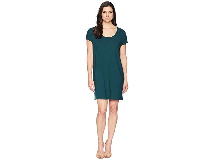 Lilla P Easy Scoop Neck Dress (sea Moss) Women's Dress