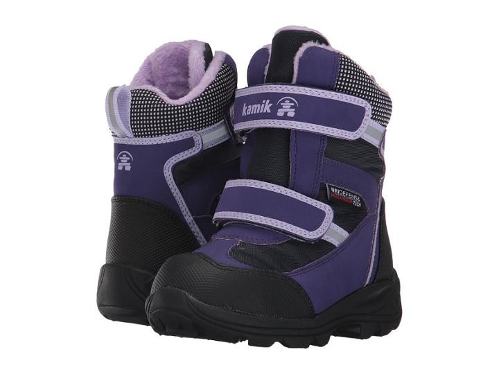 Kamik Kids Slate (toddler/little Kid/big Kid) (purple/violet) Girls Shoes