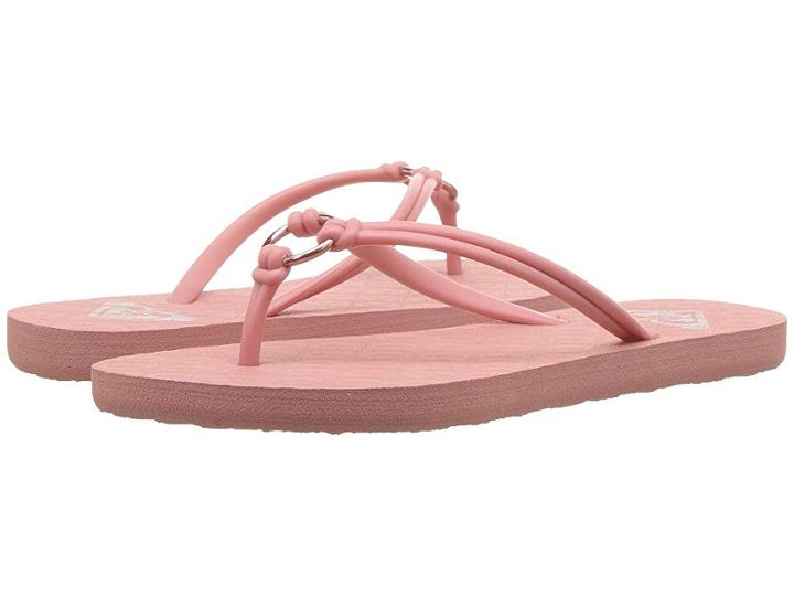 Roxy Kids Solis (little Kid/big Kid) (pink) Girls Shoes