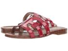 Sam Edelman Bay (deep Red Patent) Women's Slide Shoes